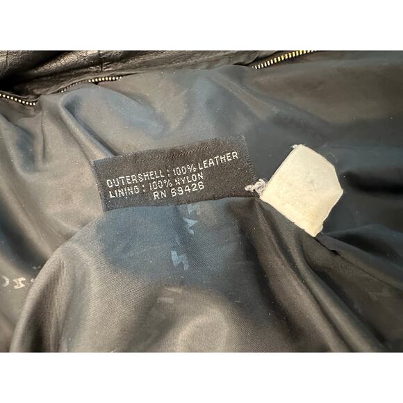 Wilsons The Leather Experts Woman’s Long Black Leather Trench Coat Size PS - Picture 12 of 15